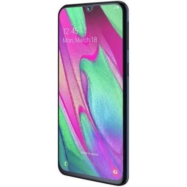 SAMSUNG Smartphone Galaxy A40 SM-A405FN/DS 64 GB - Svart - Renoverad - Bra skick- REFURBISHED