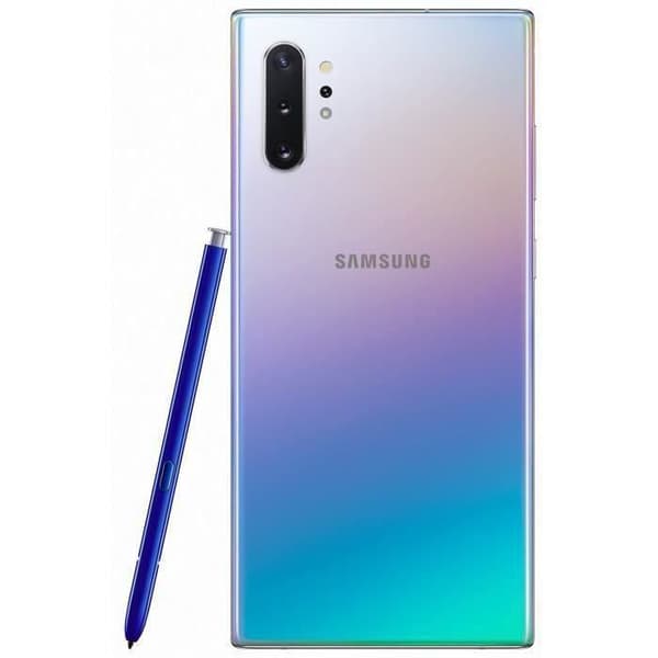 SAMSUNG Galaxy Note 10+ 256 GB Silver - Dual sim - Renoverad - Utmärkt skick- REFURBISHED