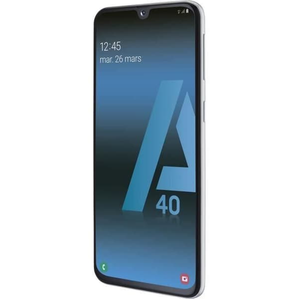 SAMSUNG Galaxy A40 64 GB Vit - Dual sim - Renoverad - Mycket bra skick- REFURBISHED