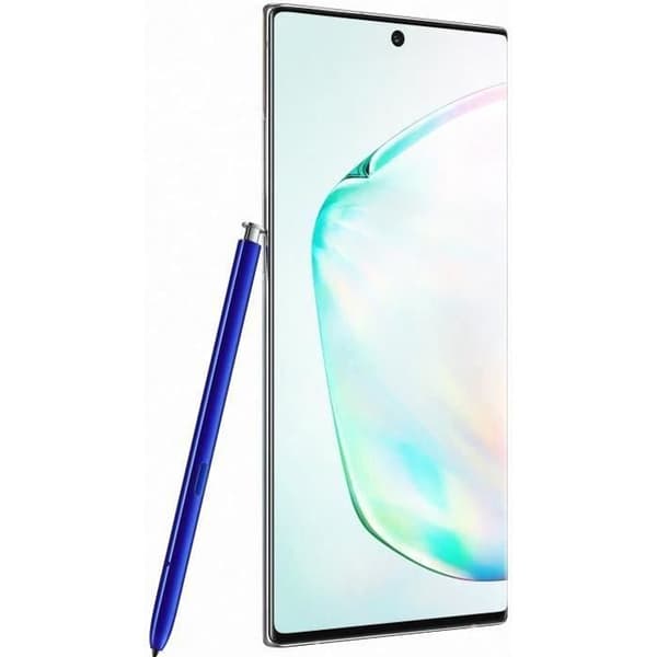 SAMSUNG Galaxy Note 10+ 256 GB Silver - Dual sim - Renoverad - Bra skick- REFURBISHED