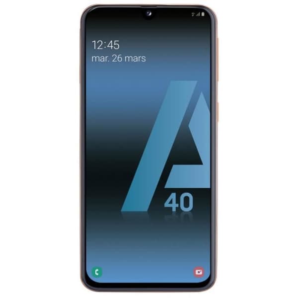 SAMSUNG Galaxy A40 64 GB Blå - Dual sim - Renoverad - Mycket bra skick- REFURBISHED