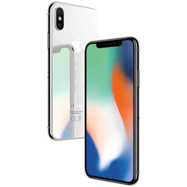APPLE Iphone X 64GB Silver - Renoverad - Utmärkt skick- REFURBISHED
