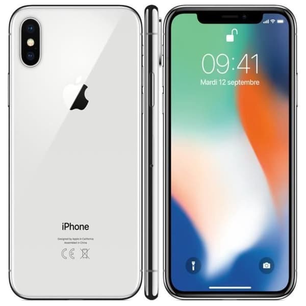 APPLE Iphone X 64GB Silver - Renoverad - Utmärkt skick- REFURBISHED