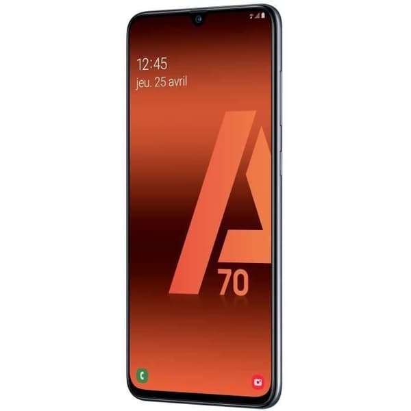 SAMSUNG Galaxy A70 128 GB Svart - Dual sim - Renoverad - Mycket bra skick- REFURBISHED