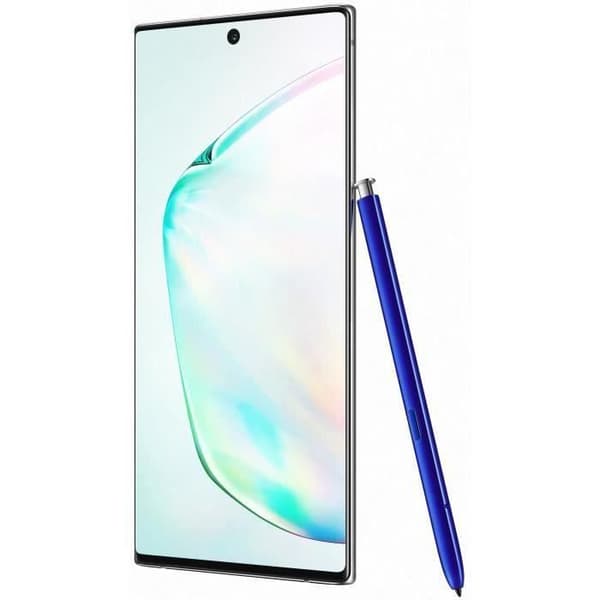 SAMSUNG Galaxy Note 10 256 GB Silver - Dual sim - Renoverad - Mycket bra skick- REFURBISHED