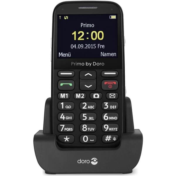 Mobiltelefon - DORO - Primo 366 - 2,3" - 0,3 MP - 1000 mAh - Svart Svart