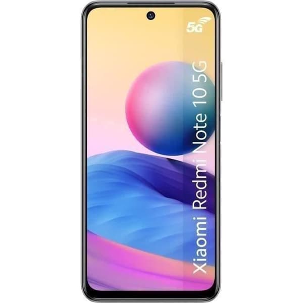 XIAOMI Redmi Note10 5G 64 GB Silver (2021) - Renoverad - Utmärkt skick- REFURBISHED