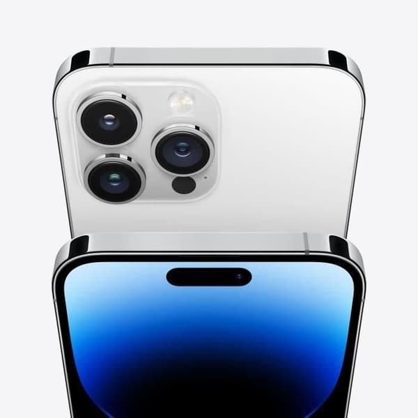 APPLE iPhone 14 Pro 256GB Silver - Renoverad - Mycket bra skick- REFURBISHED