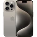 Miniatyrbild 1 av 2: APPLE iPhone 15 Pro 128GB Natural Titanium (2023) - Renoverad - Utmärkt skick- REFURBISHED