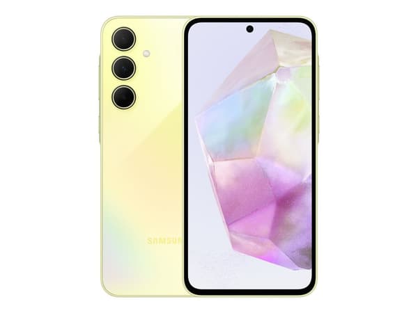 Samsung Galaxy A35 128GB 5G dual-SIM – Fantastisk Citron Gul