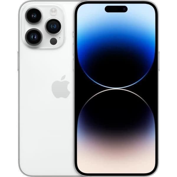 APPLE iPhone 14 Pro Max 128GB Silver - Renoverad - Mycket bra skick- REFURBISHED