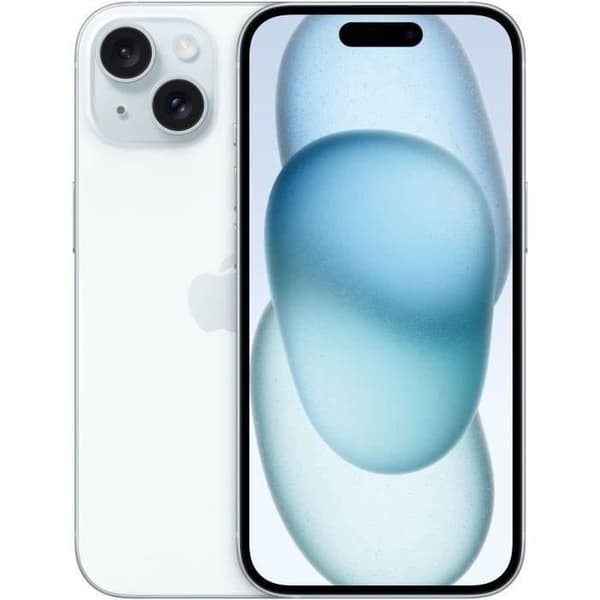 APPLE iPhone 15 128GB Blå (2023) - Renoverad - Mycket bra skick- REFURBISHED