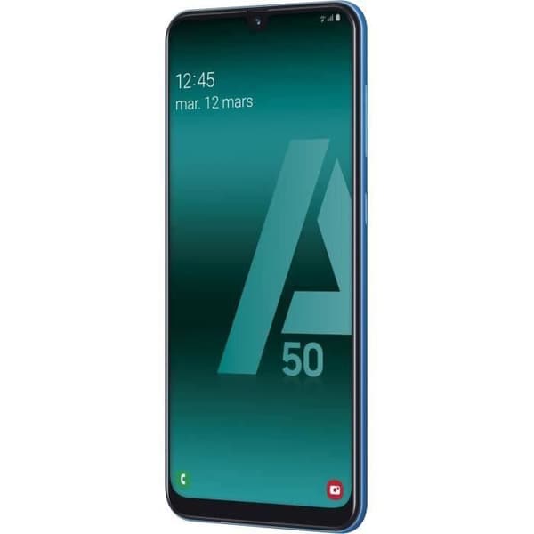 SAMSUNG Galaxy A50 128 GB Blå - Dual sim - Renoverad - Mycket bra skick- REFURBISHED Blå