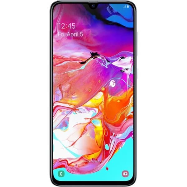 SAMSUNG Galaxy A70 128 GB Vit - Dual sim - Renoverad - Mycket bra skick- REFURBISHED