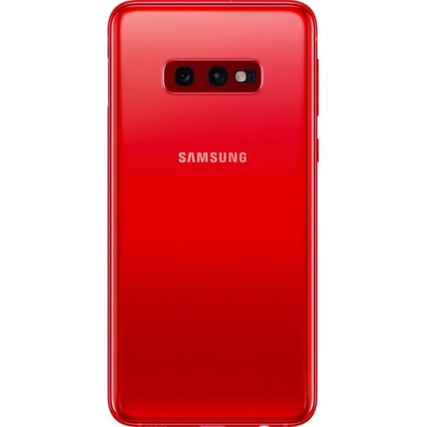 SAMSUNG Galaxy S10e 128 GB Röd - Dual sim - Renoverad - Utmärkt skick- REFURBISHED