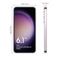 Miniatyrbild 4 av 4: SAMSUNG Galaxy S23 128GB Lavendel - Renoverad - Bra skick- REFURBISHED