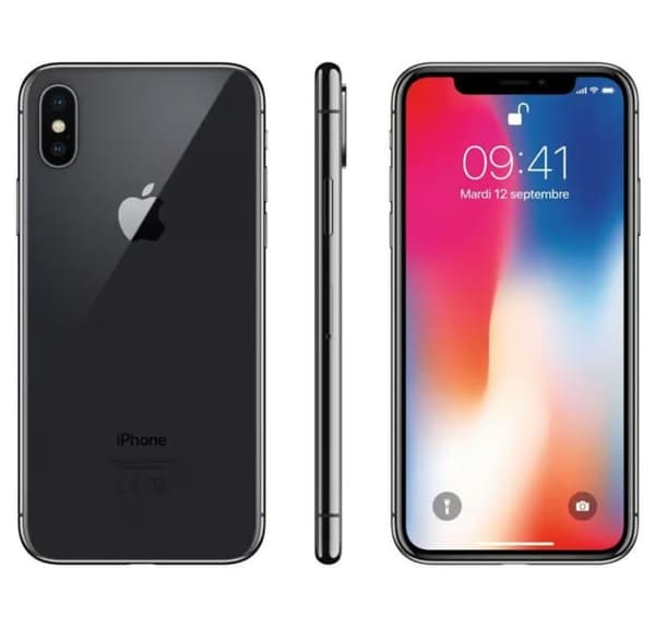 APPLE Iphone X 256GB Space Grey - Renoverad - Utmärkt skick- REFURBISHED