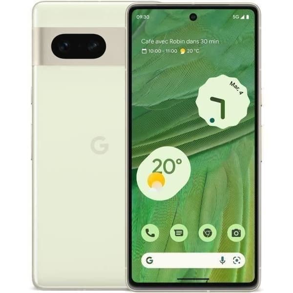 GOOGLE Pixel 7 - 128 GB - Gul (2022) - Renoverad - Mycket bra skick- REFURBISHED