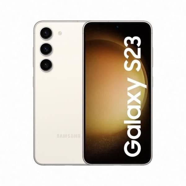 SAMSUNG Galaxy S23 256GB Cream - Renoverad - Utmärkt skick- REFURBISHED