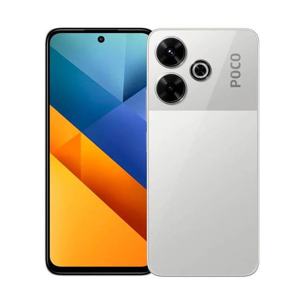 POCO M6 Silver 6GB RAM 128GB ROM