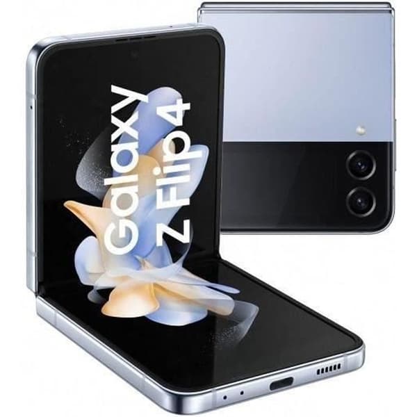 SAMSUNG Galaxy Z Flip4 128GB 5G Blå - Renoverad - Utmärkt skick- REFURBISHED