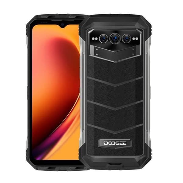 DOOGEE V Max 12GB+ 256GB 22000mAh Smartphone Processor 5G Mobiltelefon 108MP Kamera 120Hz Display Robust mobiltelefon --- Svart