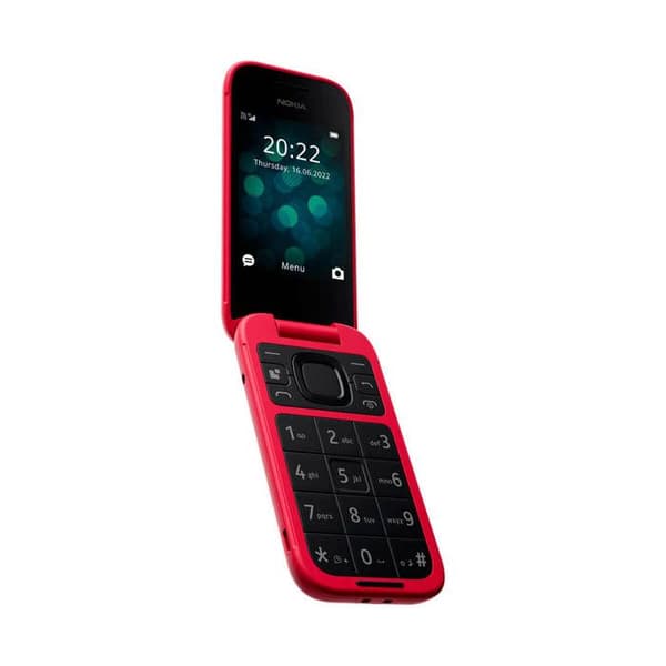 Mobiltelefon - Nokia 2660 - 2,8 tums skärm - 1450 mAh batteri - 0,3 ml kamera - Svart