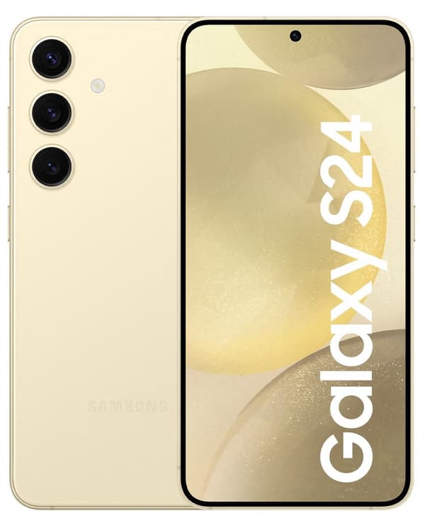 Samsung Galaxy S24 15,8 cm (6,2") Dual SIM 5G USB Type-C 8 GB 256 GB 4000 mAh Gul Ravfarvet, Gul