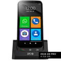 Miniatyrbild 1 av 5: SPC ZEUS 4G PRO + Fodral – Senior Smartphone 4/64GB, enkelt läge med stora ikoner, SOS-knapp, Smart Hjälp, Android, laddningsbas