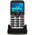 Miniatyrbild 1 av 3: doro 5860 Mobiltelefon för seniorer med laddstation svart/vit