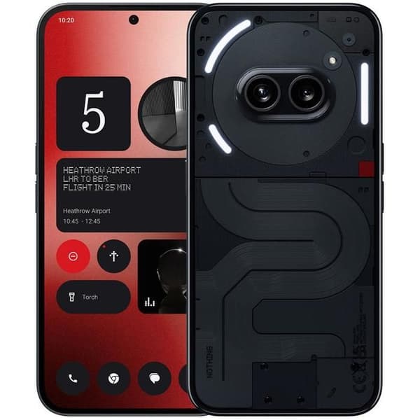 Smartphone Nothing PHONE (2a) Svart 8GB + 128GB Svart