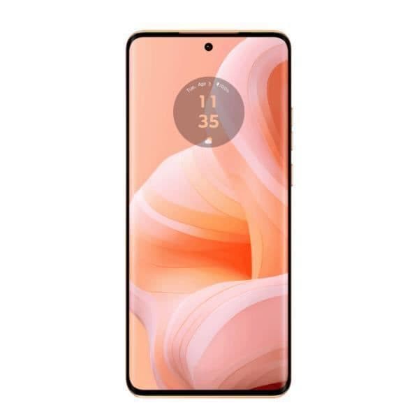 Motorola EDGE 40 NEO 256GB Smartphone - Svart - Dubbel bakåtvänd kamera - Android 10 Persika