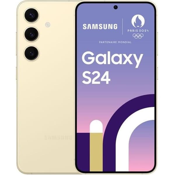 Samsung Galaxy S24 Smartphone 128 GB kräm