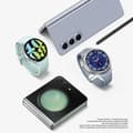 Miniatyrbild 8 av 9: Samsung Galaxy Z Flip5 256GB Cream 5G Smartphone