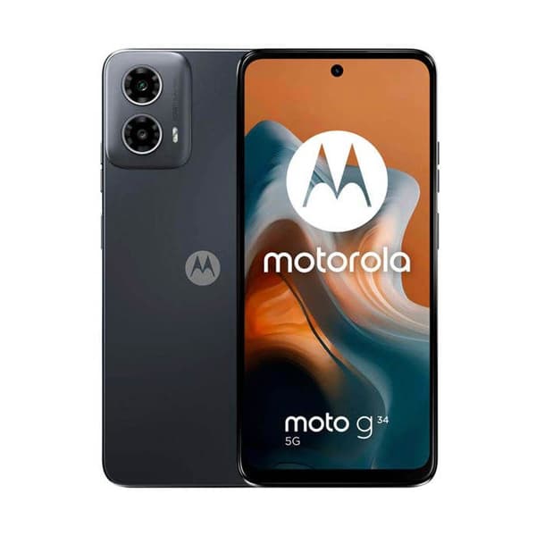 Motorola Moto G34 4GB/128GB svart (kolsvart) Dual SIM XT2363-2 Svart, Kol