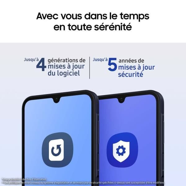 Samsung Galaxy A15 4G Smartphone 128 GB Midnattsblå