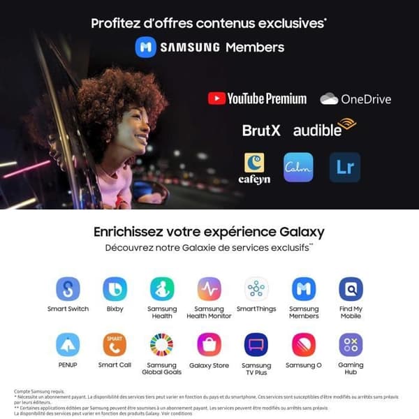 Samsung Galaxy A55 Smartphone 128 GB 5G Blå