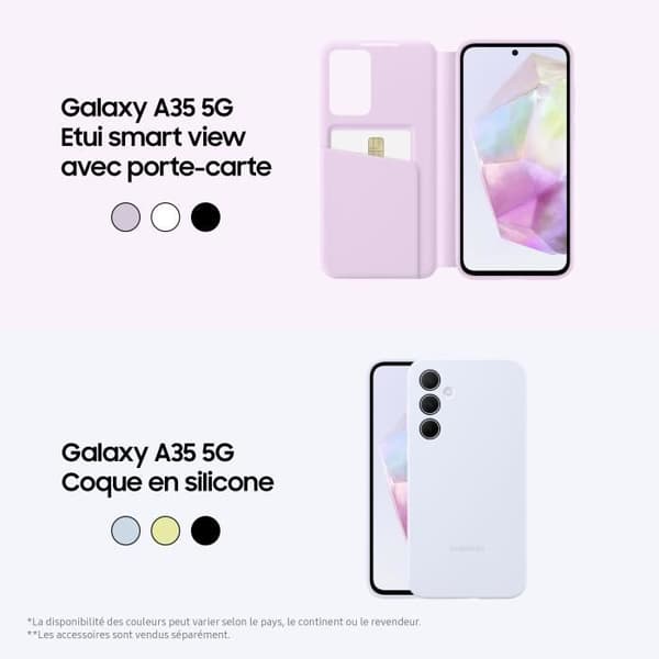 Samsung Galaxy A35 Smartphone 128 GB 5G Blå