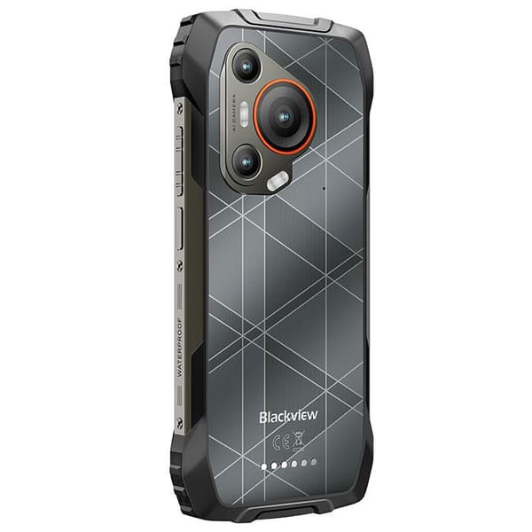 5G Smartphone Incassable Blackview BL7000 24Go+256Go 6.78" 120Hz 7500mAh 50MP Android 14 Mobiltelefon, NFC, IP68 - Svart