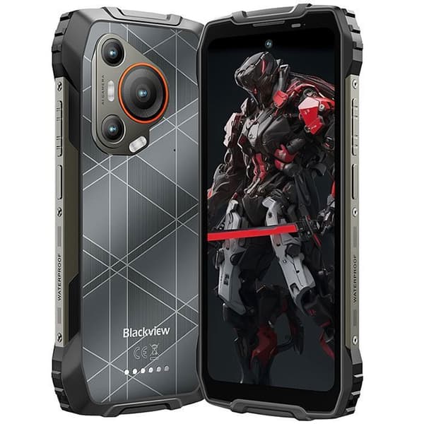 5G Smartphone Incassable Blackview BL7000 24Go+256Go 6.78" 120Hz 7500mAh 50MP Android 14 Mobiltelefon, NFC, IP68 - Svart