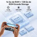Miniatyrbild 6 av 6: Oscal Tiger 12 olåst mobiltelefon 6,78 tum 16GB+128GB-SD 1TB 64MP Kamera 5000mAh Android 13 NFC Dual SIM GPS - Lila