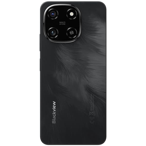 Blackview COLOR 8 olåst smartphone 16GB+256GB 6.52" 50MP+8MP 6000mAh Android 13 Dual SIM 4G GPS-telefon - Grå