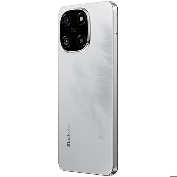 Blackview COLOR 6 Mobiltelefon 24GB+128GB/2TB 6.67" 50MP+13MP 5000mAh Android 15 Smartphone, Dual SIM 4G, GPS - Vit