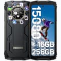 Miniatyrbild 1 av 6: Okrossbar smartphone Blackview BV9300 Pro 16GB+256GB 15080mAh(33W) Dual Screen 6,7" 64MP+32MP Android 13 NFC 100LM - Svart