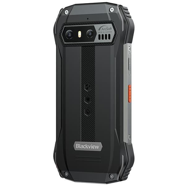 Blackview N6000 Unbreakable Mobiltelefon 4,3 tum Android 13 16GB+256GB 48MP+16MP 3880mAh NFC Dual SIM Face ID - Svart
