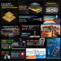 Miniatyrbild 3 av 6: OSCAL PILOT 2 Unbreakable Smartphone 6,5" Dual Screen (8+16)GB+256GB 50MP+32MP 8800mAh Grön med Blackview Airbuds 8