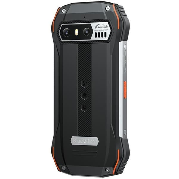 Blackview N6000 Unbreakable Mobiltelefon 4,3 tum Android 13 16GB+256GB 48MP+16MP 3880mAh NFC Dual SIM Face ID - Orange