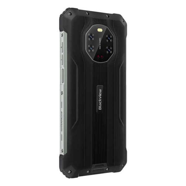Blackview BV6200 Pro Unbreakable Mobiltelefon 6,56" Android 13 13000mAh 128GB 13MP Svart med Airbuds 8 Bluetooth-hörlurar (svart)