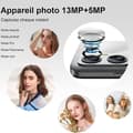 Miniatyrbild 2 av 4: Blackview A52Pro billig mobiltelefon (8GB+128GB/TF-1TB, 6,52" HD+,13MP+5MP, 5180mAh) Android 13 4G Dual SIM Face ID - Svart