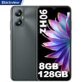 Miniatyrbild 1 av 4: Blackview A52Pro billig mobiltelefon (8GB+128GB/TF-1TB, 6,52" HD+,13MP+5MP, 5180mAh) Android 13 4G Dual SIM Face ID - Svart